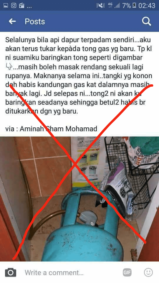 Awas Tong Gas Boleh Meletup Kalau Buat Macam Ni Tengok 6 Tips Ini