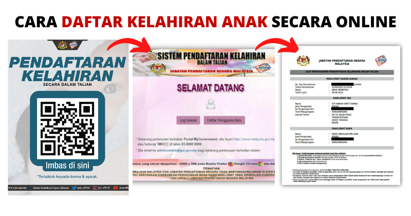 Kelahiran sistem talian pendaftaran dalam Daftar Kelahiran