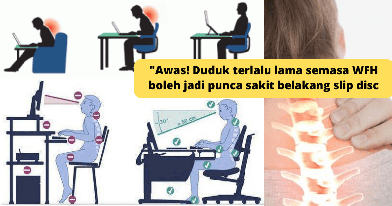 Cara Nak Duduk Yang Betul Untuk Komputer