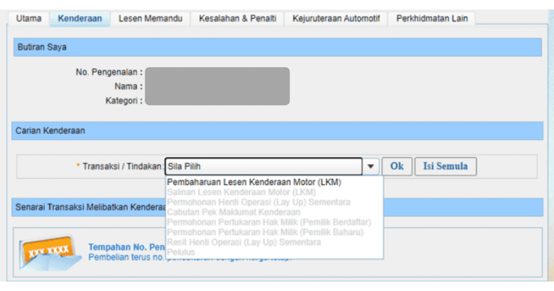 Cara Daftar Mysikap Untuk Bayar Saman Jpj Renew Lesen Memandu Roadtax Online Tanpa Perlu Ke Kaunter