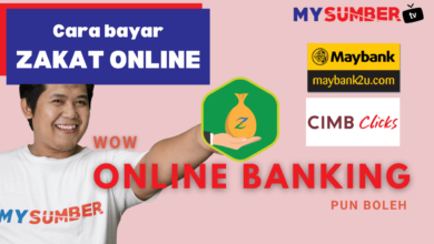 Photo of Cara Bayar Zakat Fitrah Online Melalui Maybank2u, CIMBClicks dan Portal Setiap Negeri (Zakat Fitrah)