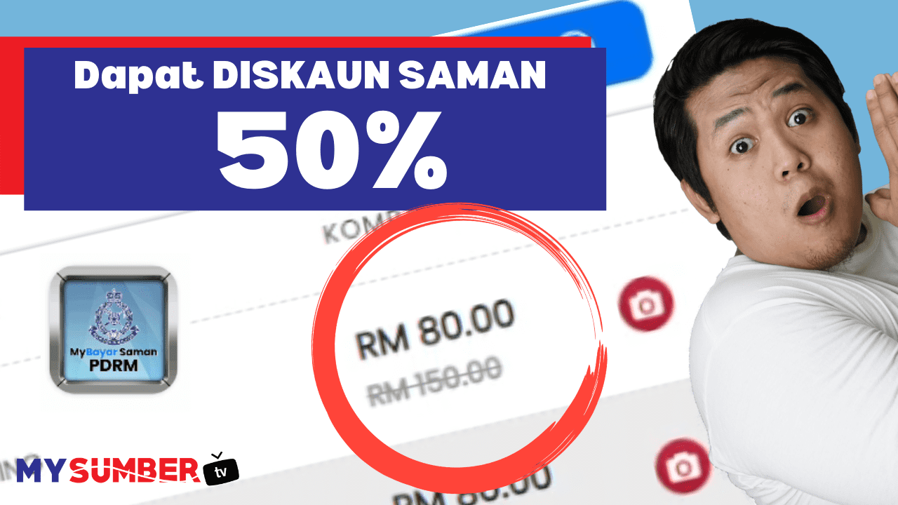 Bayar daftar my saman CARA BAYAR