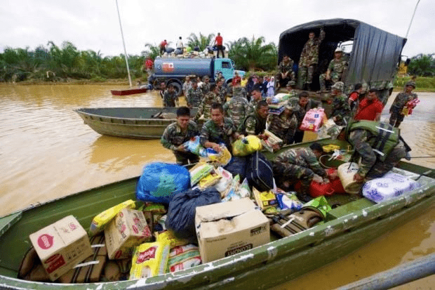 Cara memohon bantuan banjir