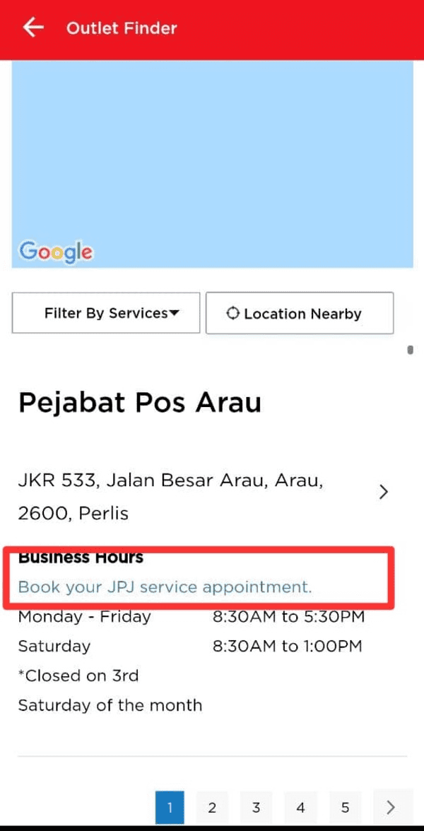 Pos malaysia online appointment