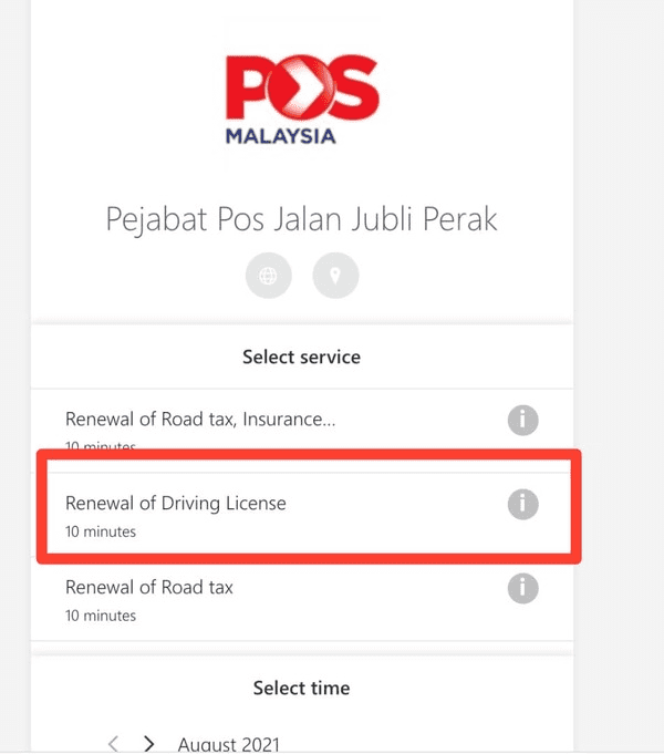 Renew lesen malaysia pos Pos Malaysia