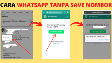 Photo of Nak Cepat Whatsapp Tanpa Save Nombor & Buat Whatsapp Link Mudah Untuk Customer, Ini Caranya