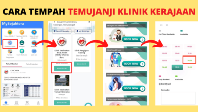 Photo of Cara Tempah Temujanji Klinik Kerajaan & Saringan Perkahwinan Online