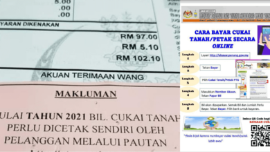Photo of Cara Semak Cukai Tanah & Bayar Online Setiap Negeri, Tak Perlu Beratur Di Kaunter