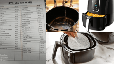 Photo of Suhu, Jumlah Masa & Tips Guna Air Fryer Yang Akan Jadikan Makanan Lebih Sedap!
