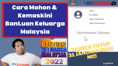 Photo of Video Tutorial Cara Mohon & Kemaskini Bantuan Keluarga Malaysia BKM 2022