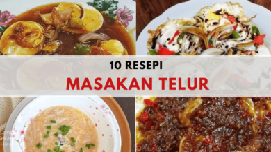 Photo of 10 Resepi Telur Masakan Mudah Dan Sedap Yang Digemari Ramai