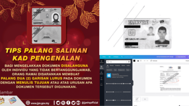 Photo of Bahaya Bagi Salinan IC, Ini Tips Palang Salinan Kad Pengenalan Dengan Betul Menurut JPN