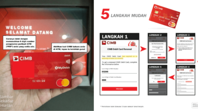 Photo of Cara Tukar Kad ATM Debit CIMB Secara Online Tak Perlu Ke Bank. Ganti Kad Bank CIMB Expired