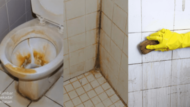 Photo of Lantai Jubin Berlumut Susah Nak Cuci? Guna 4 Bahan Semulajadi Ni Je Mudah Hilang Semua Kotoran Degil!