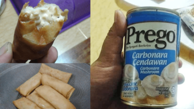 Photo of Popia Carbonara Viral, Memang Sedap! Senang Je Nak Buat Ini Resepinya