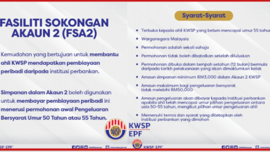 Photo of Pengeluaran Bersyarat KWSP – Fasiliti Sokongan Akaun 2 (FSA2). Ini Apa Yang Perlu Tahu
