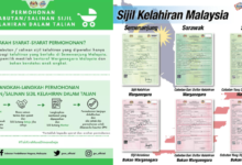 Photo of Cara Mohon Salinan Sijil Kelahiran / Surat Beranak Hilang Atau Rosak. Buat Online Pun Boleh!