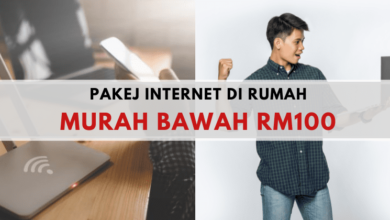Photo of Pakej Broadband Paling Murah Untuk Internet Di Rumah. Semua Unlimited & Bawah RM100 Je!