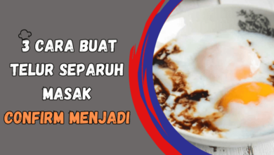 Photo of 3 Cara Buat Telur Separuh Masak Confirm Menjadi, Pakai Microwave Pun Boleh Buat Kat Office Tu!
