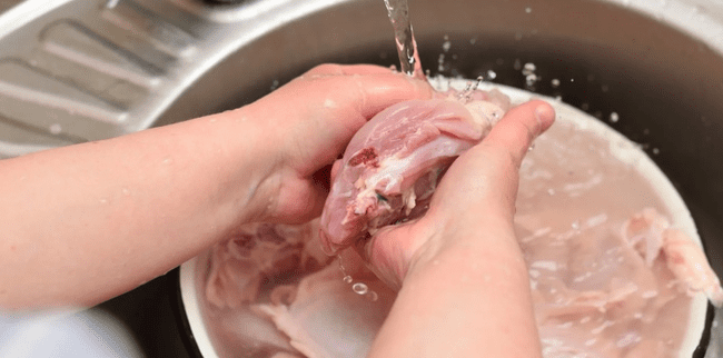 Defrost ayam dan daging